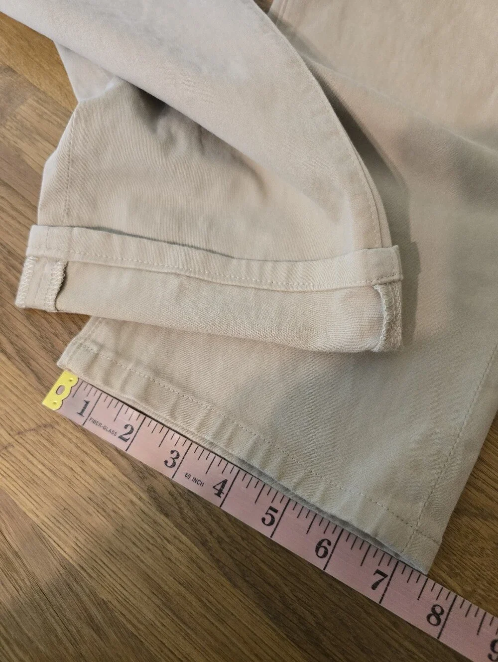AG Adriano Goldschmied The Everett Slim Straight Jeans Khaki Stretch 33